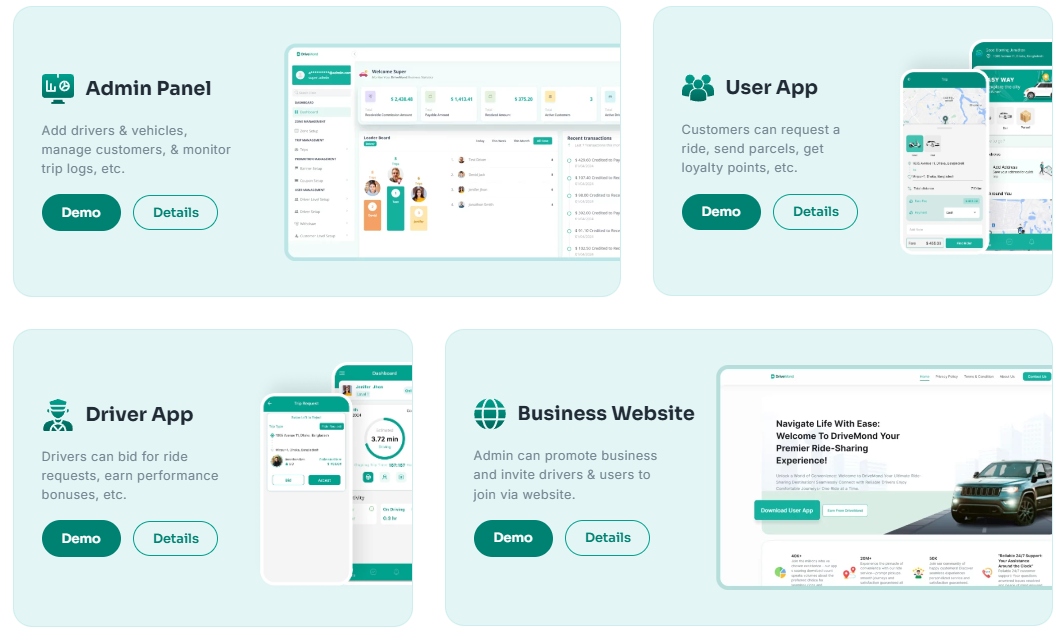 DriveMond v3.0 破解版 – 完整的拼车与包裹配送解决方案(组合套餐)